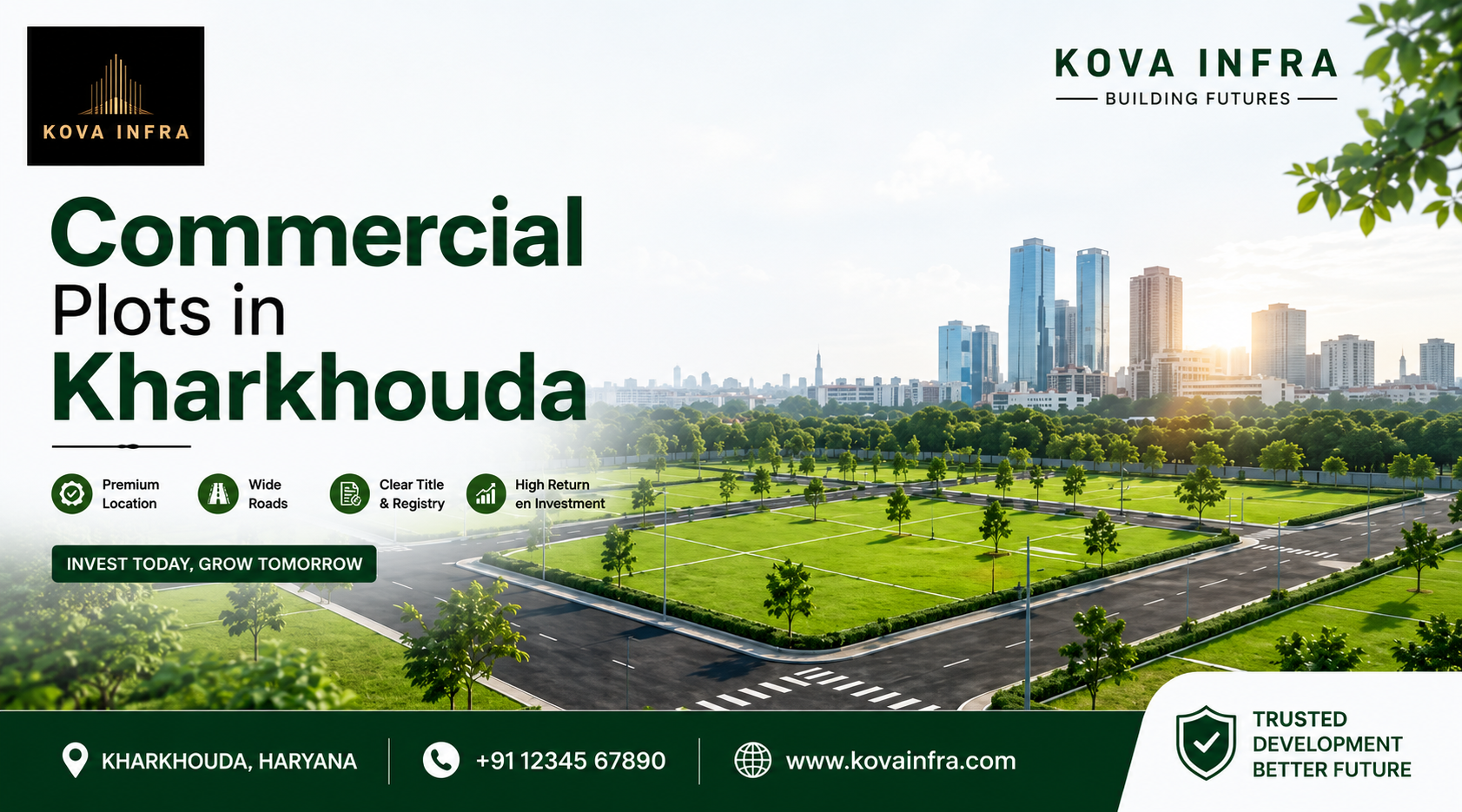 Commercial Plots in Kharkhouda